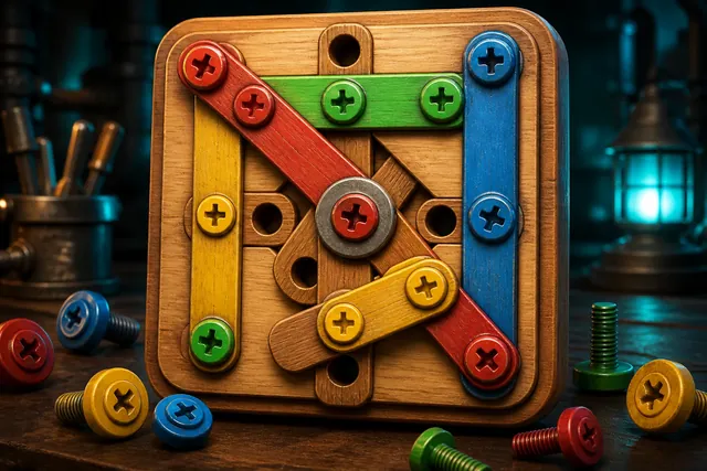 Color Screw Rescue Puzzle Vorschau